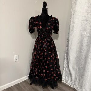 Lirika Matoshi Strawberry Dress - Size S